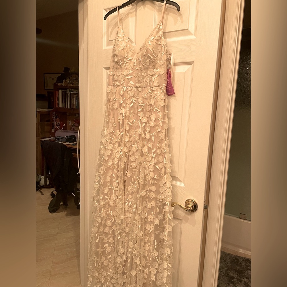 Eliza J long floral dress